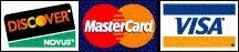 Discover | Novus | MasterCard | Visa